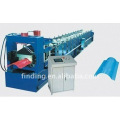 Metal ridge cap forming machine